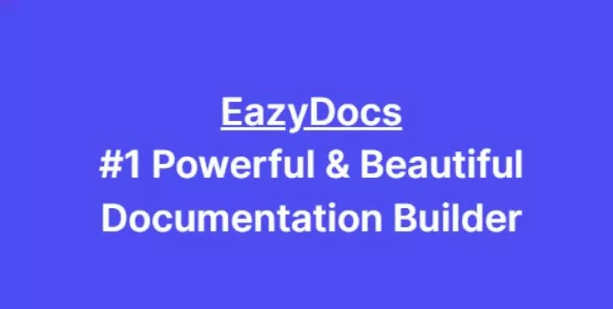 EazyDocs Pro 1.3.9