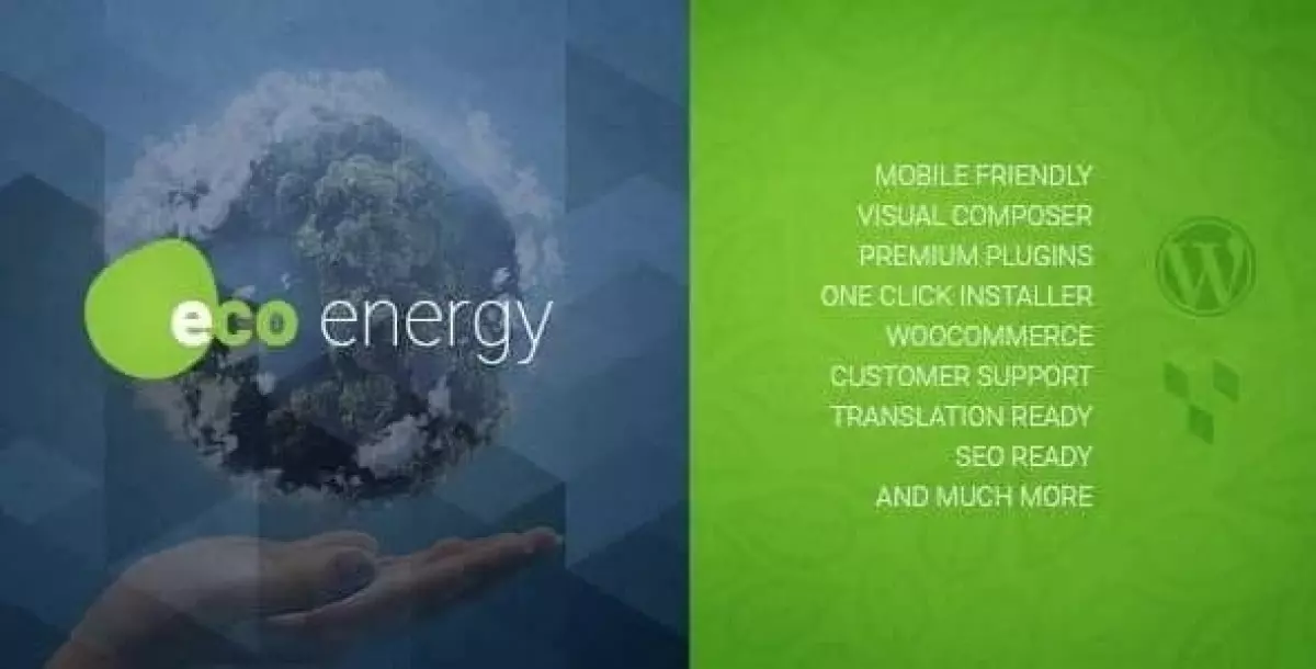 ECO Energy | Ecology & Alternative Power Company WordPress Theme  1.9.1