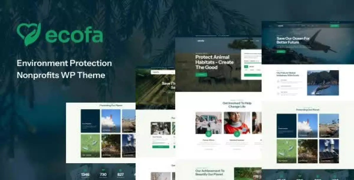 Ecofa &#8211; Environment Protection Nonprofits WordPress Theme