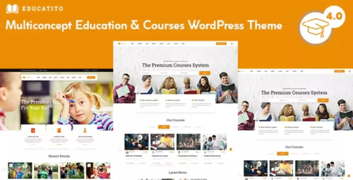 Educatito | Multiconcept Education &amp; Courses WordPress Theme