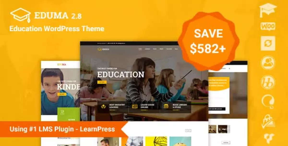 Eduma - Education WordPress Theme 5.3.2