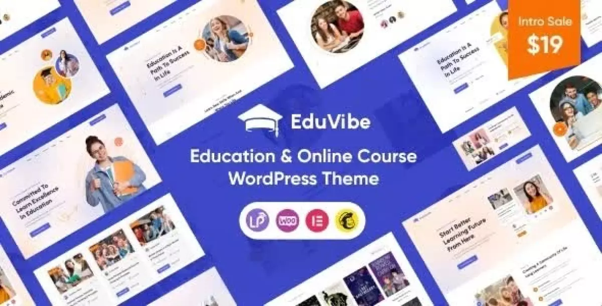 EduVibe - Education & Online Course WordPress Theme