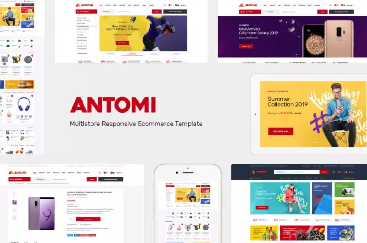 Antomi - Theme for WooCommerce WordPress