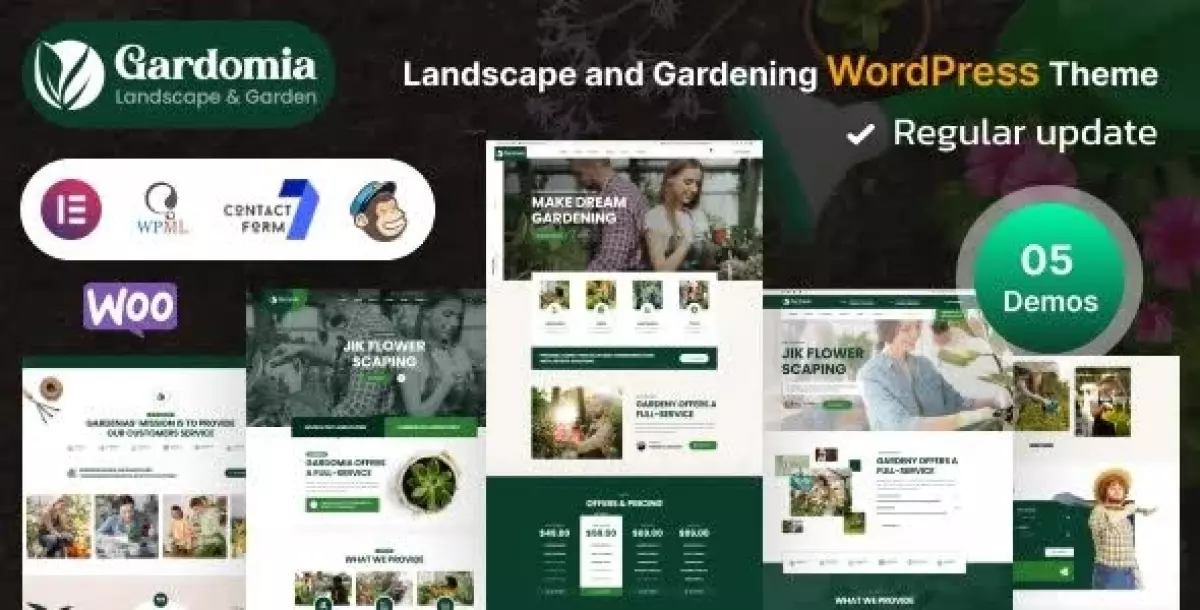 [WISH] Gardomia - Landscape and Gardening WordPress