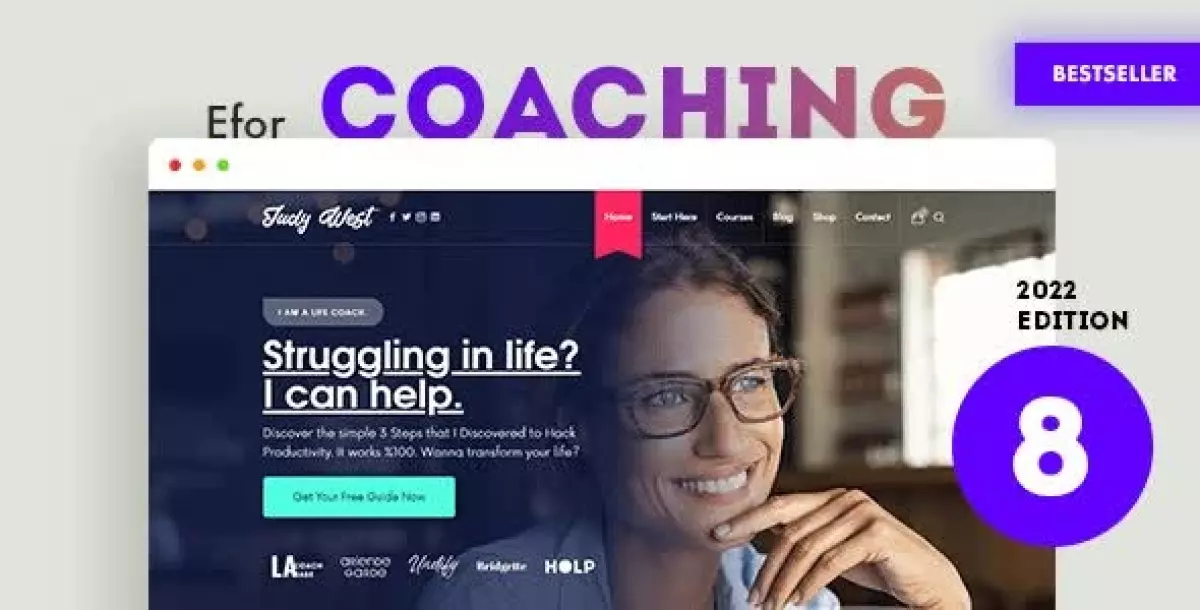 Efor - Coaching & Online Courses WordPress Theme 10.0