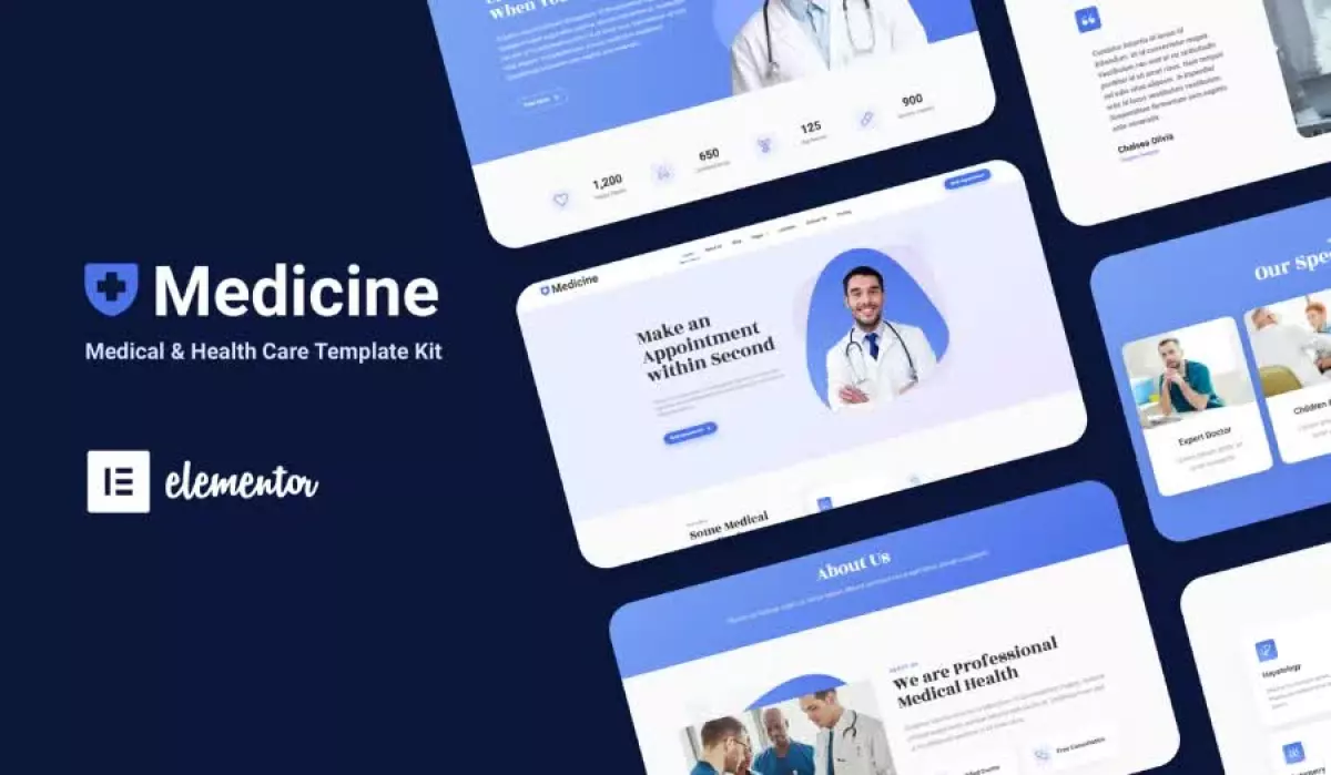 Medisine - Medical Elementor Template