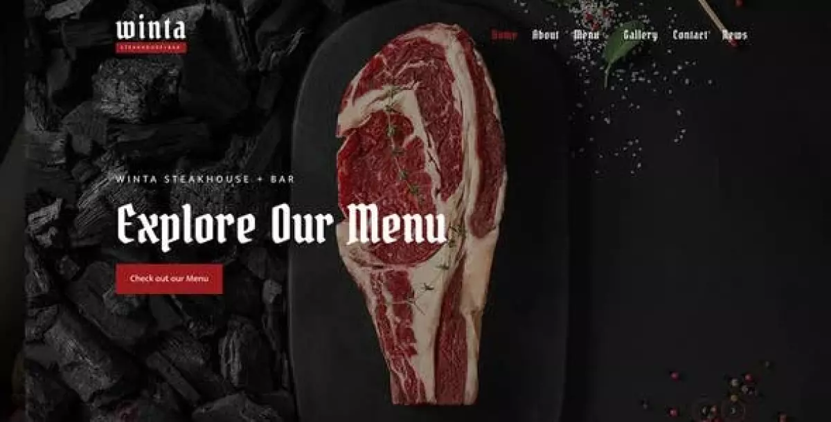 Winta - Steakhouse Restaurant WordPress Theme 1.0.0