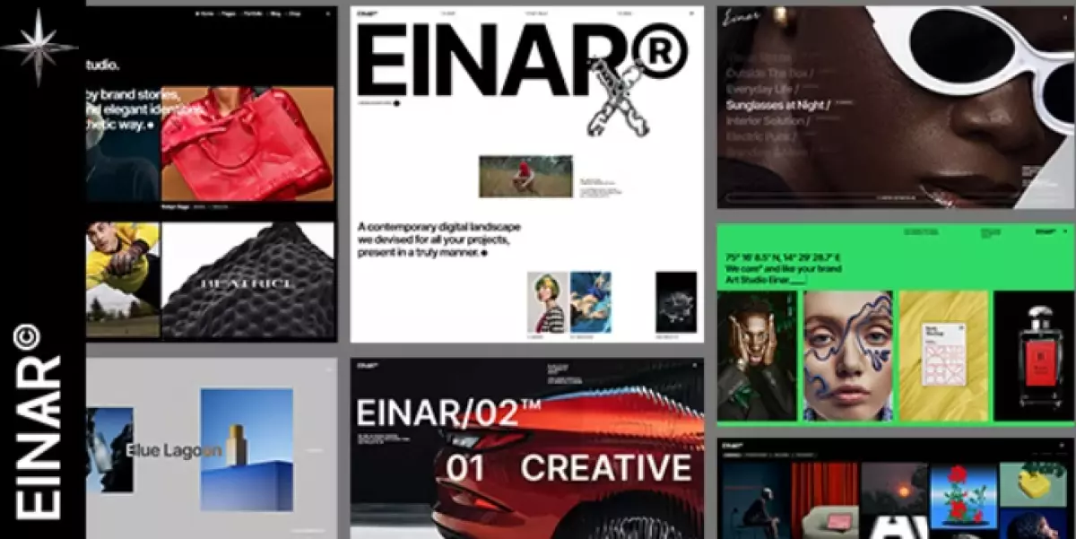 Einar - Design Agency WordPress Theme