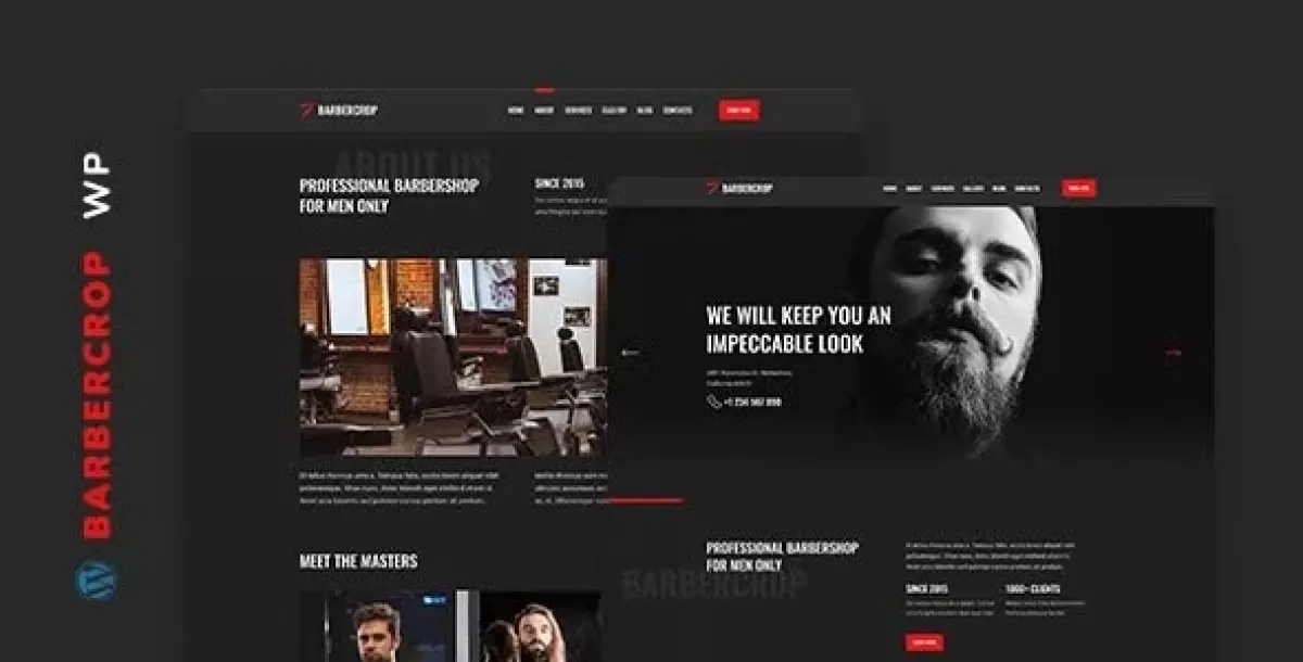 [WISH] Barbercrop – Hairdressing WordPress