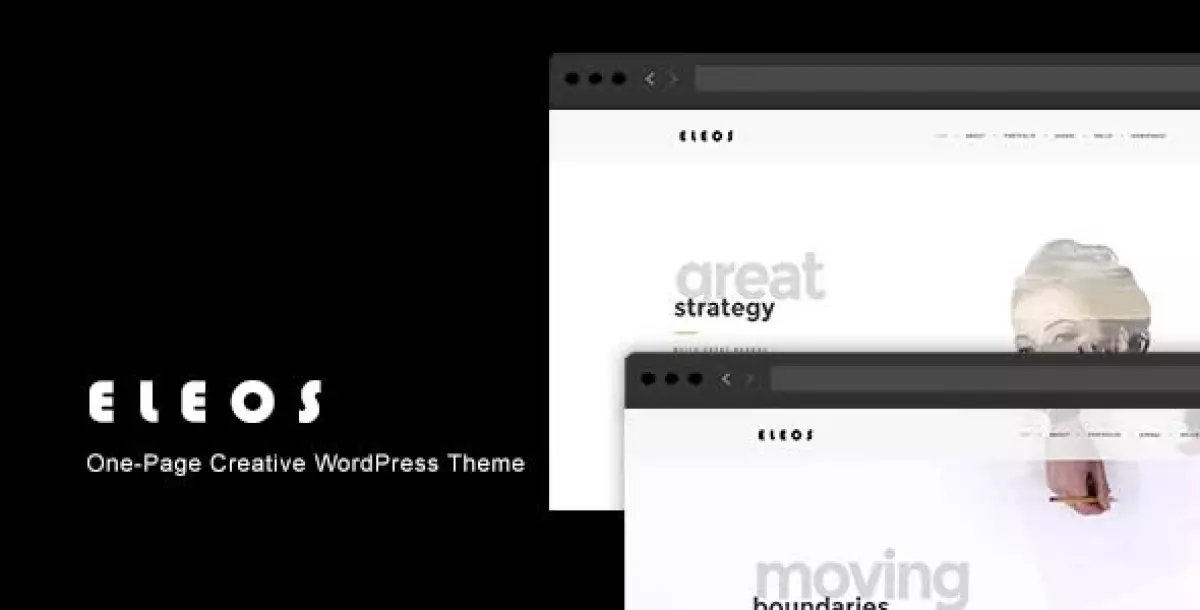 Eleos - One-Page Creative WordPress Theme 1.3.3