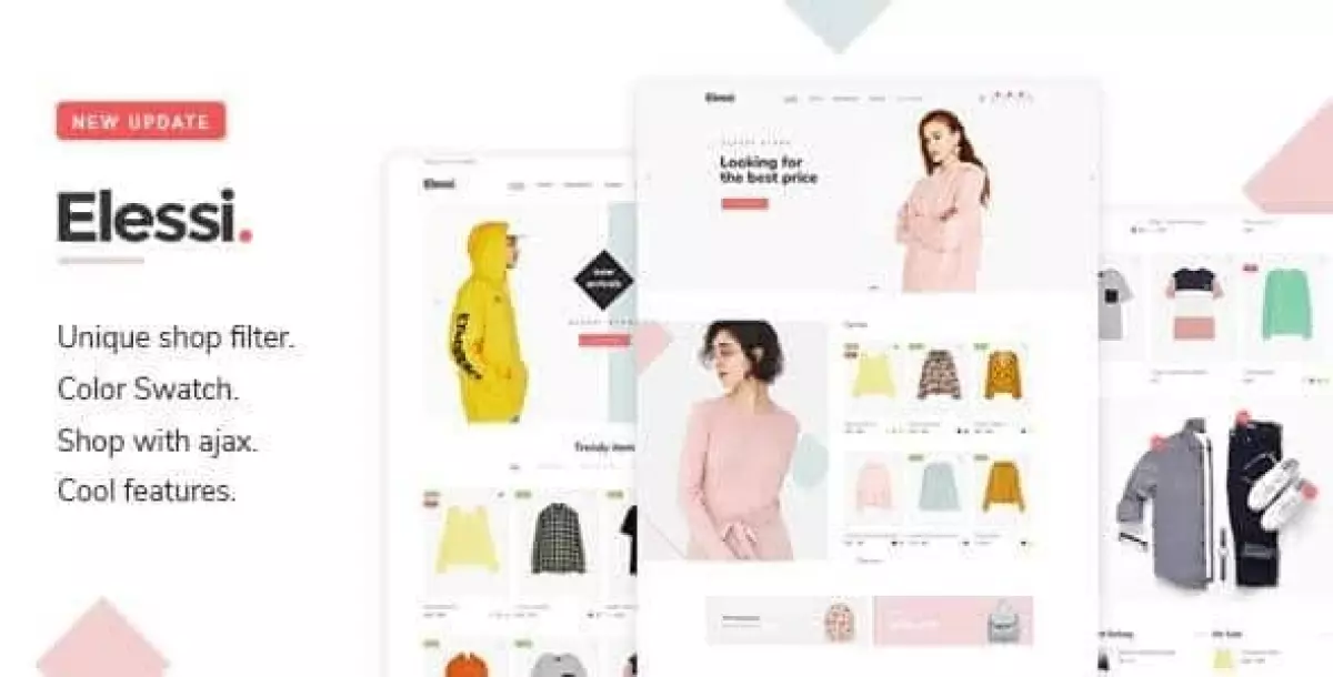 Elessi - WooCommerce AJAX WordPress Theme - RTL support 5.4.0