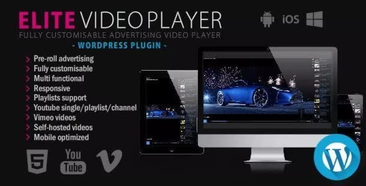 Elite Video Player - WordPress plugin 6.8.4.3