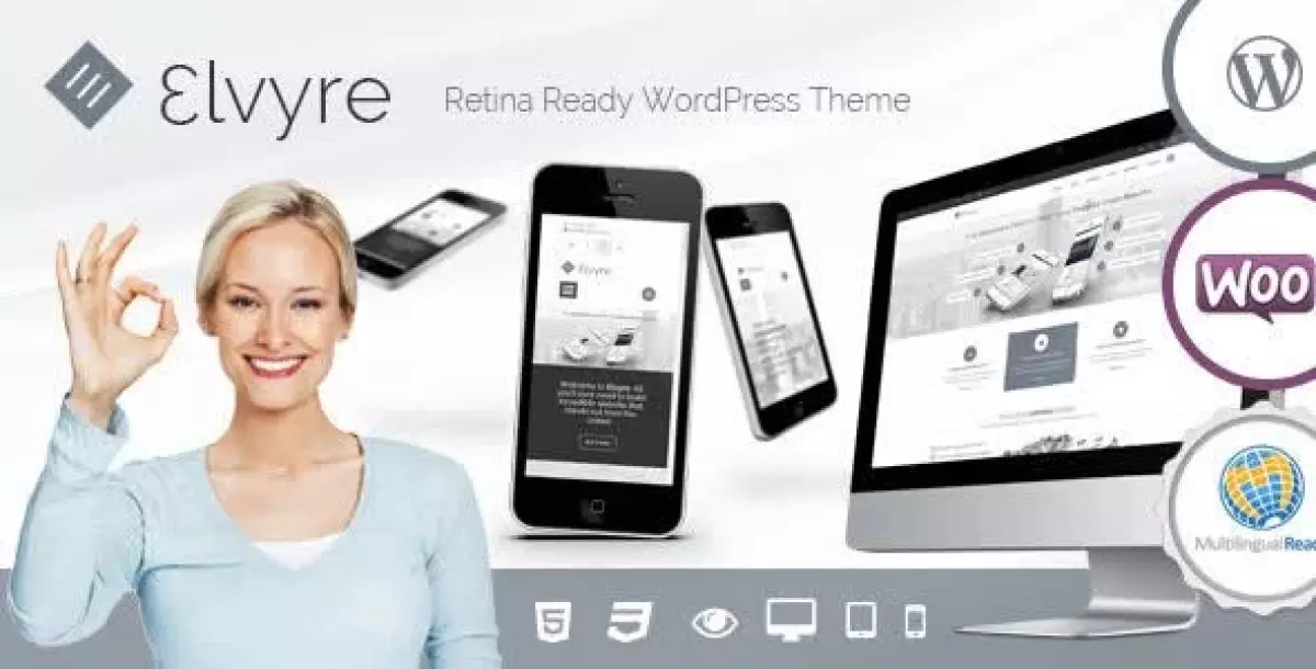 Elvyre - Retina Ready WordPress Theme  1.9.1