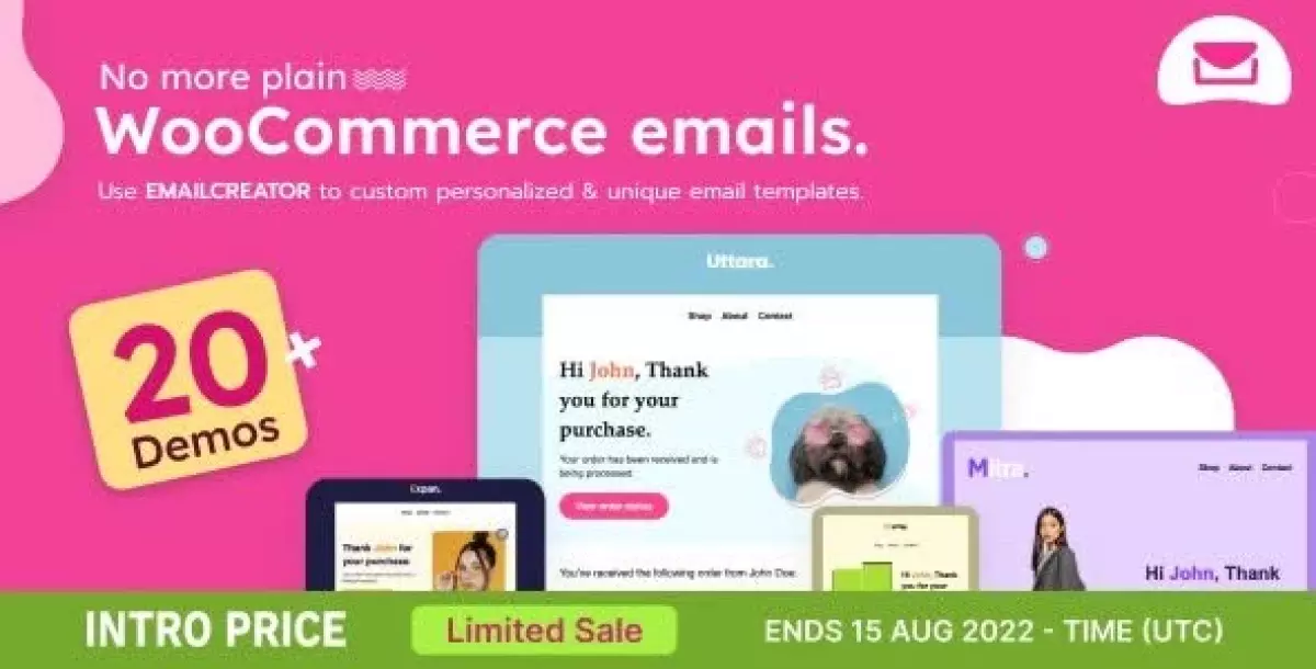 WooCommerce Email Template Customizer - Email Creator 1.1.1