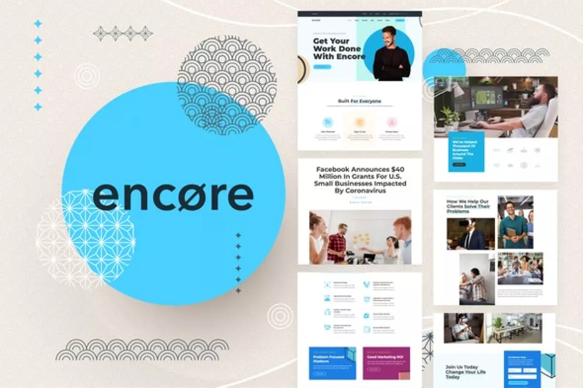 Encore - Multi-purpose Business Elementor Template Kit