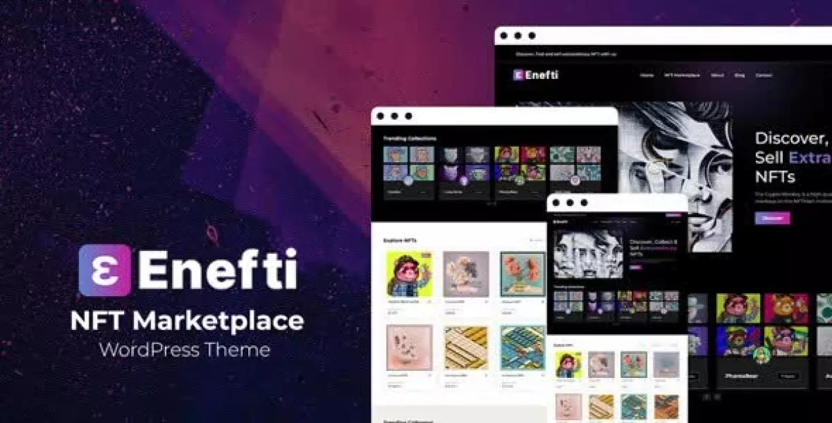 Enefti - NFT Marketplace Theme 1.5