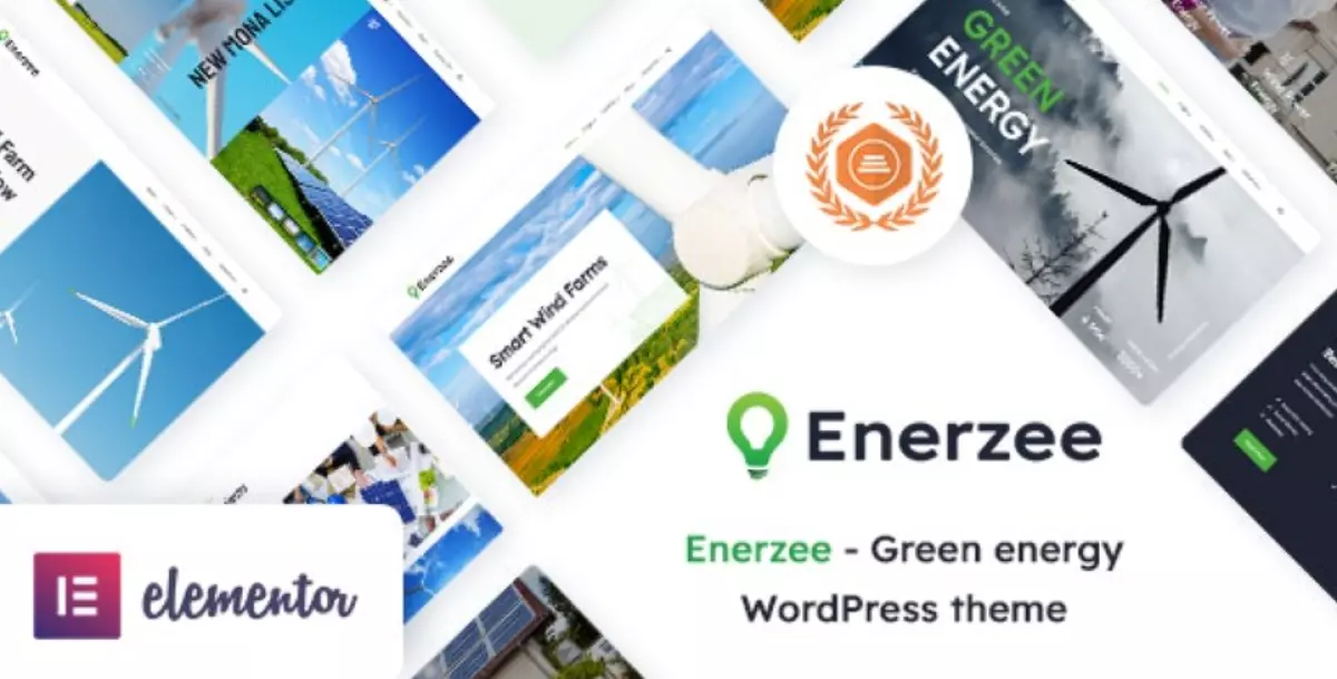 Enerzee  – Renewable Energy WordPress Theme