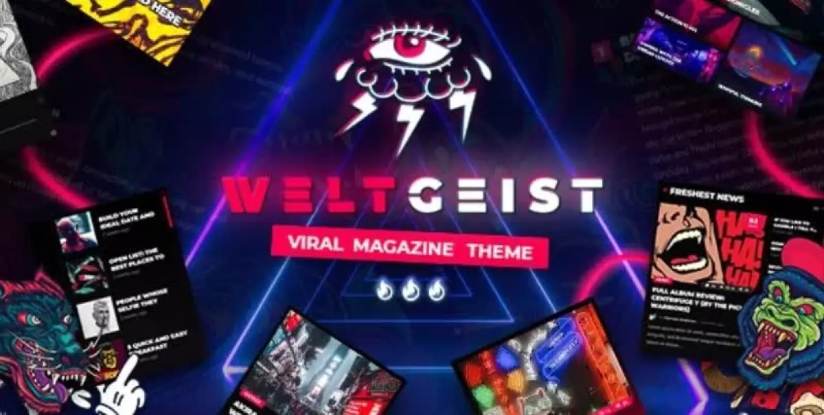 Weltgeist - Viral Magazine Theme