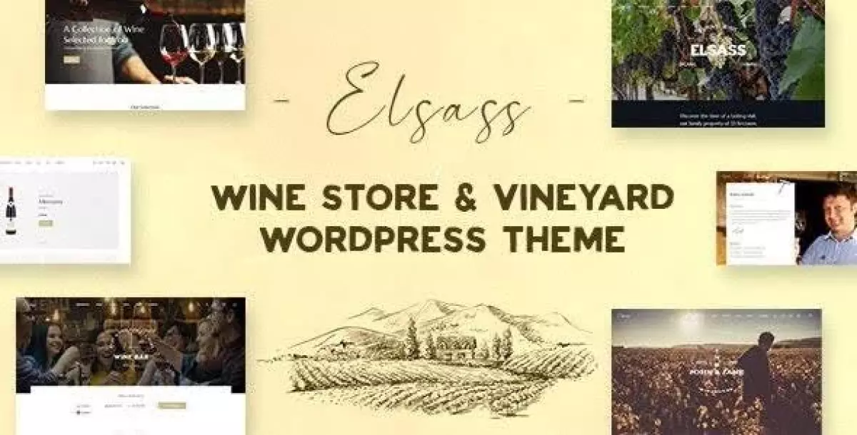 [WISH] Elsass - Wine Shop and Vineyard WordPress