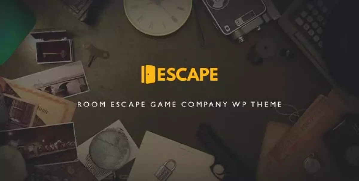 Escape | Room Game Company WP Theme