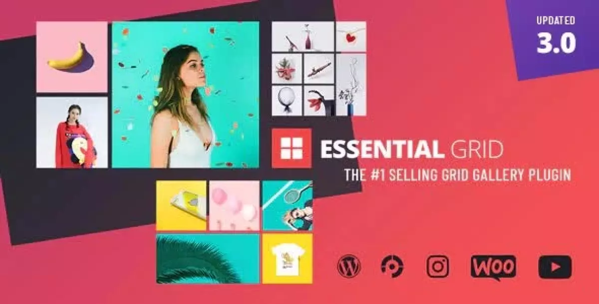 Essential Grid Gallery WordPress Plugin 3.1.1 