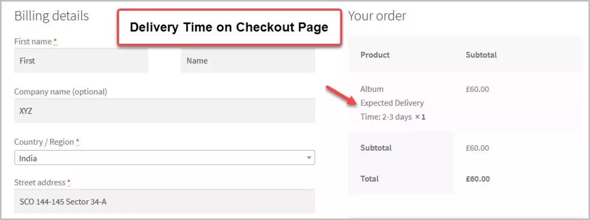 Estimated Delivery Date & Time for WooCommerce 2.0.2