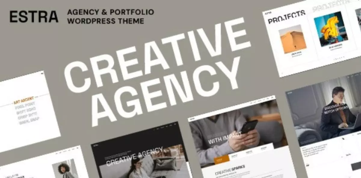 Estra - Creative Agency and Portfolio Theme