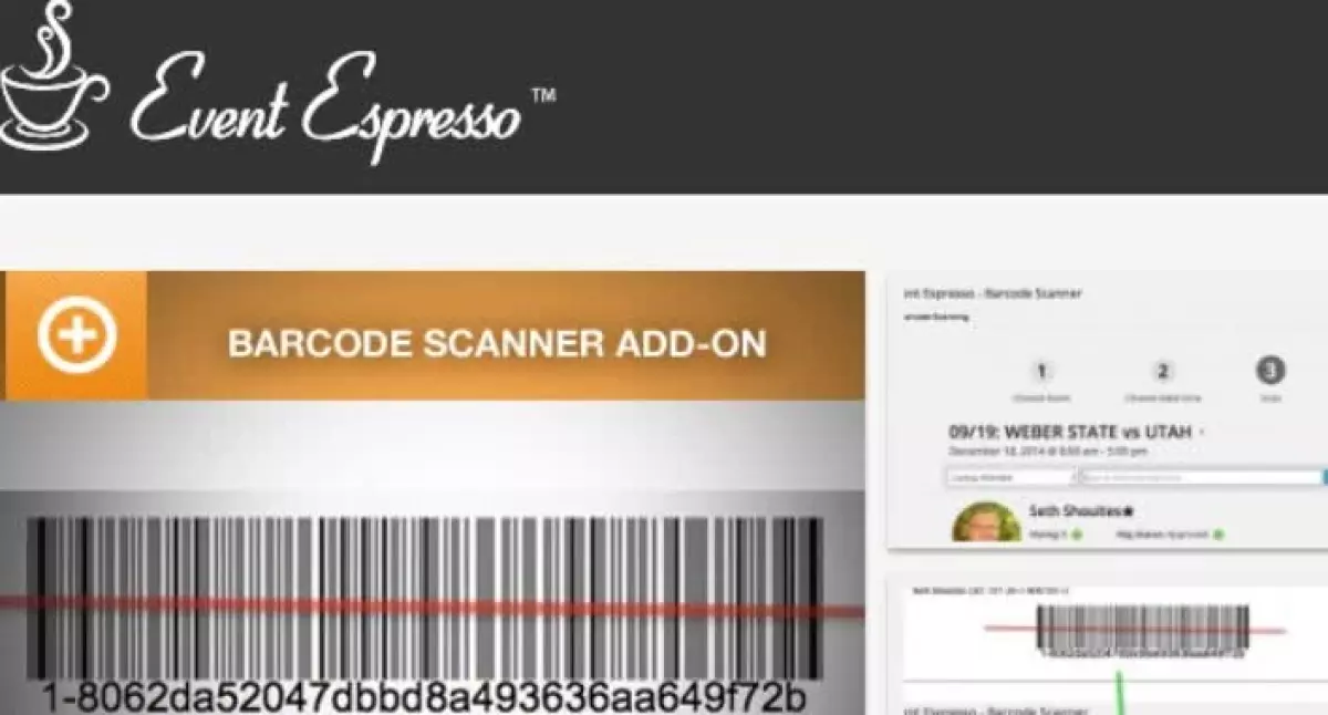 Event Espresso Barcode Scanner