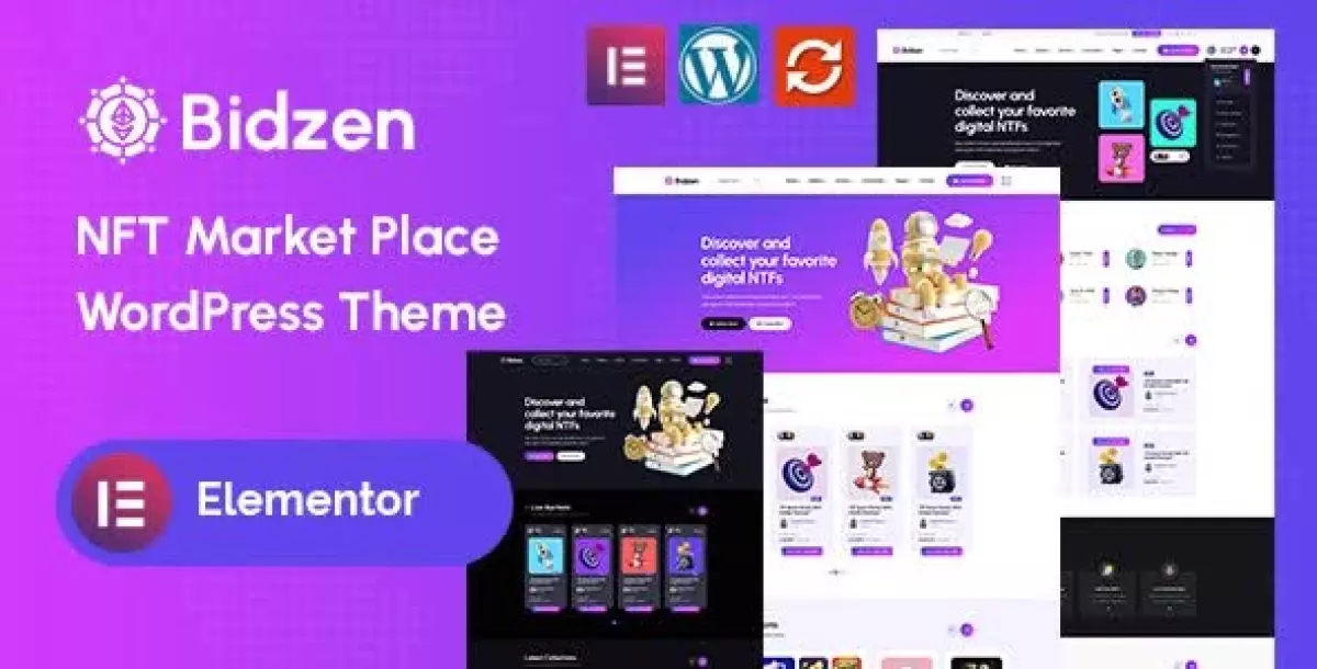 [WISH] Bidzen - NFT Marketplace WordPress