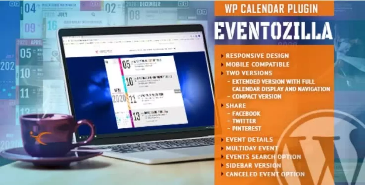 EventoZilla - Event Calendar WordPress Plugin