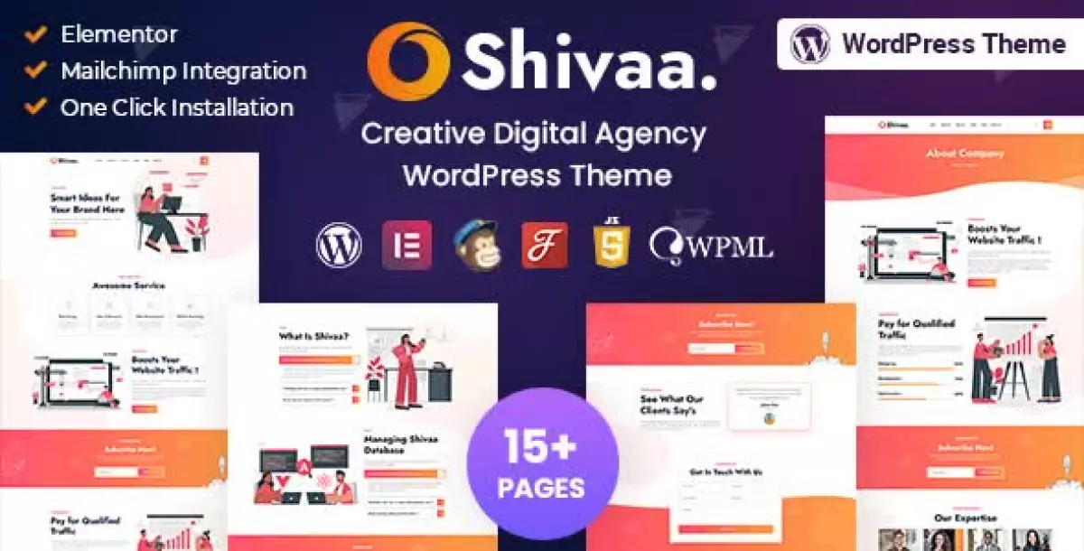 [WISH] Shivaa - Multipurpose Agency Business WordPress