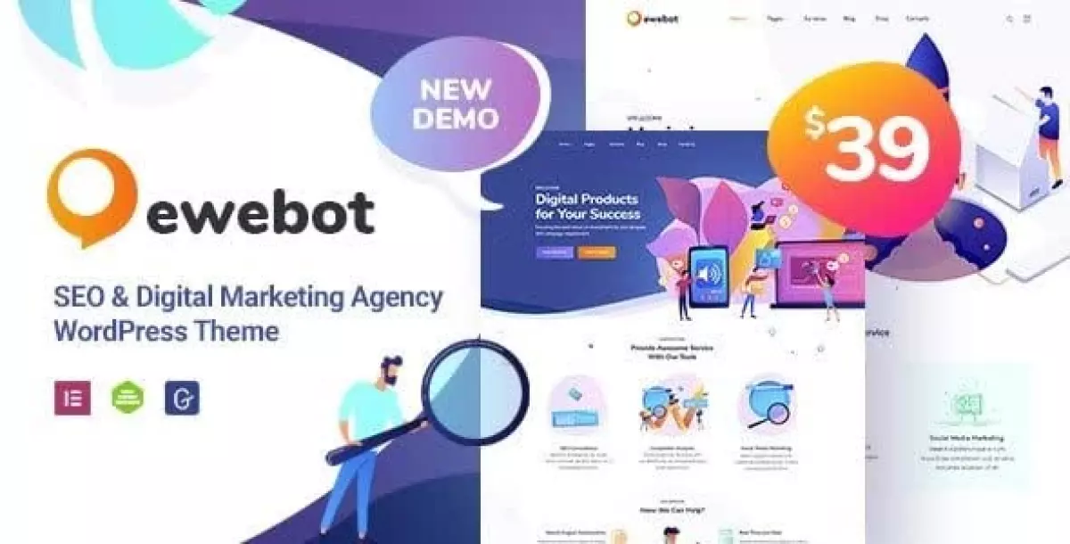 Ewebot - SEO Marketing Digital Agency 2.8.6