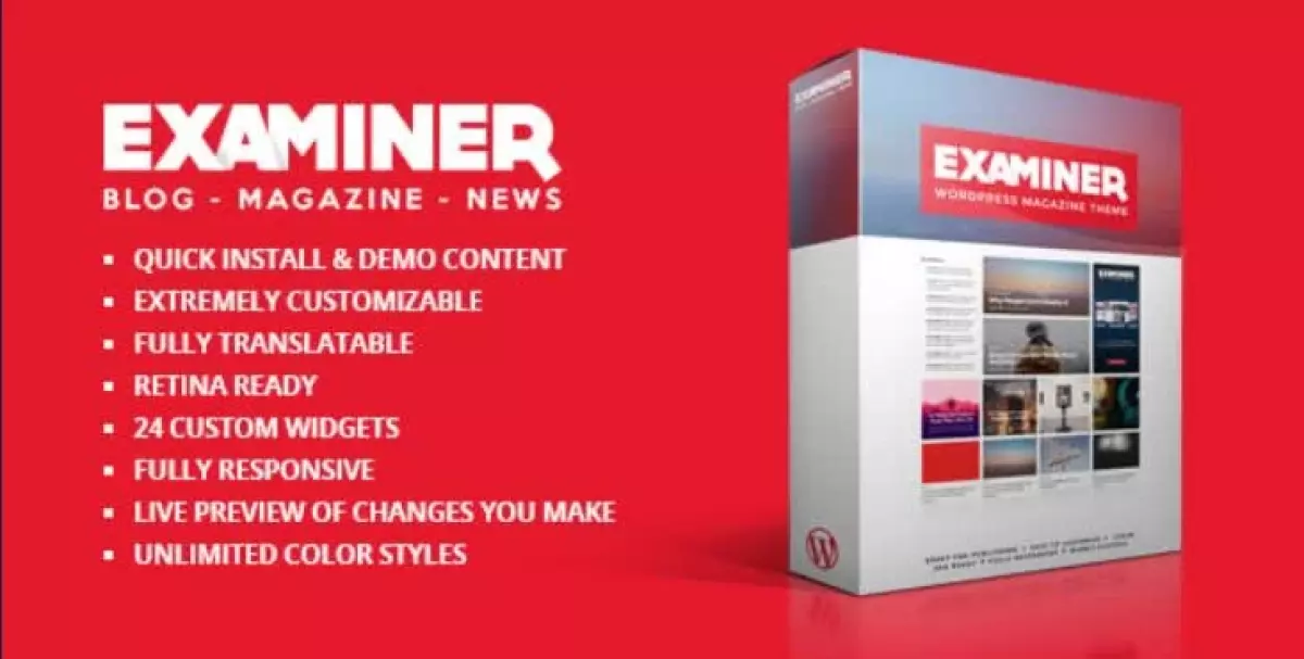 Examiner Magazine Theme