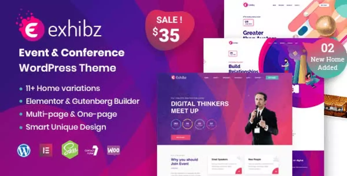 Exhibz | Event Conference WordPress Theme 2.5.9