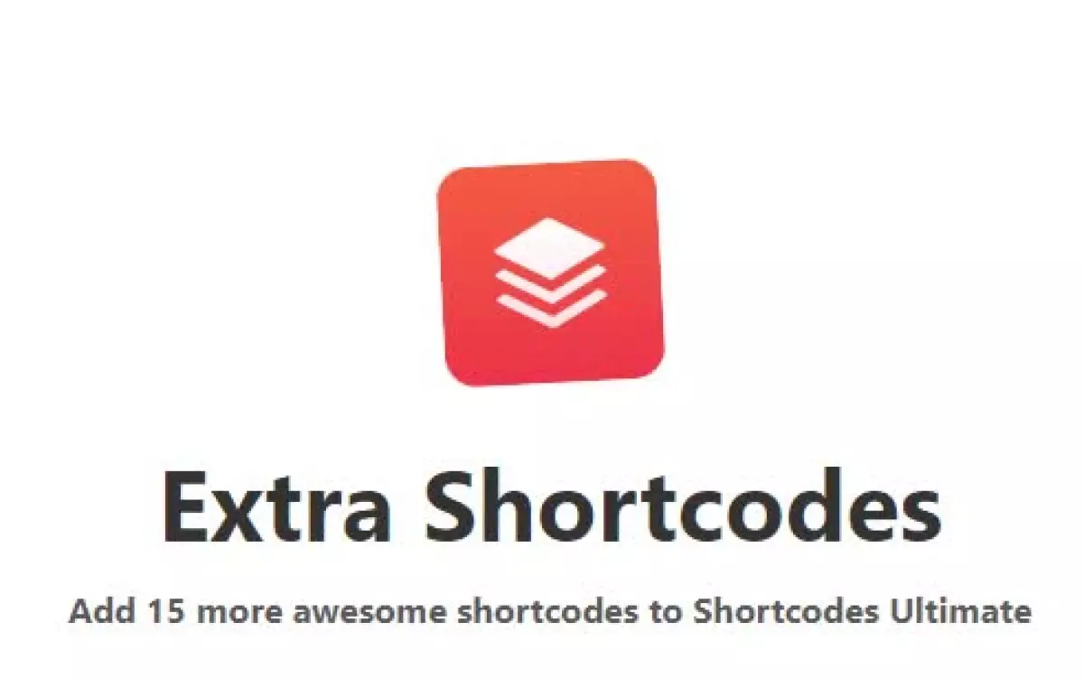 Extra Shortcodes