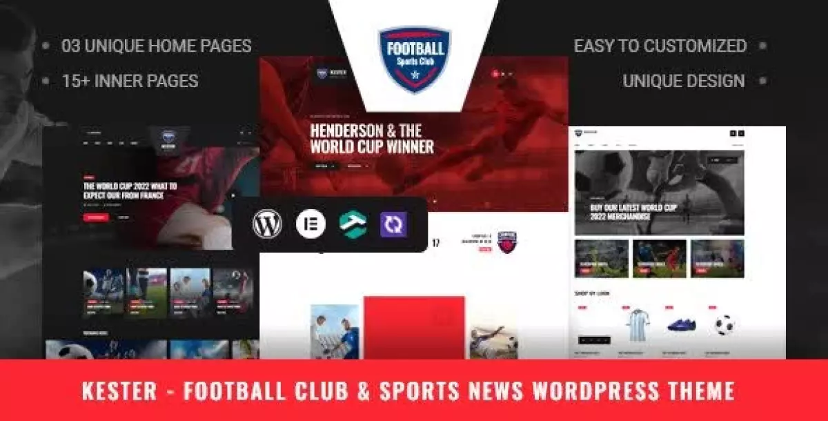 [WISH] Kester - Soccer Club &amp; Sports News WordPress