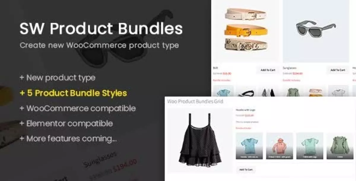 [WISH] Product Bundles - Elementor WooCommerce WordPress