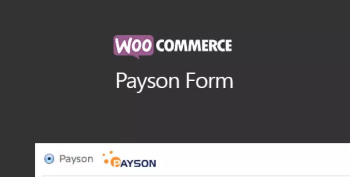 WooCommerce Payson Form