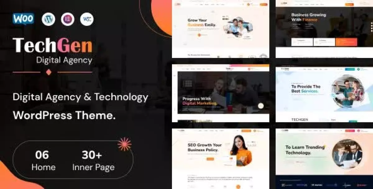 [WISH] TechGen - Digital Agency &amp; Technology WordPress