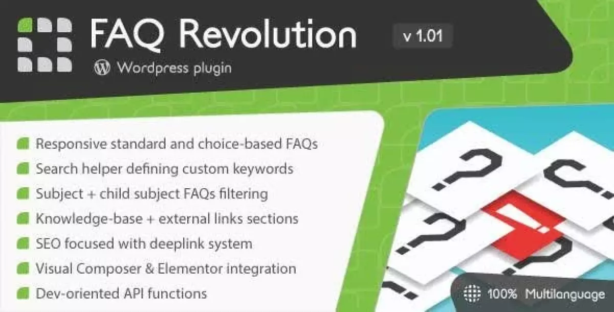 FAQ Revolution - WordPress Plugin 1.1.5