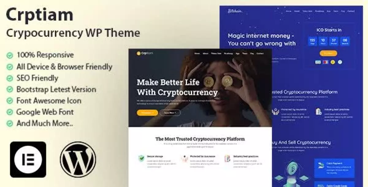 [WISH] Crptiam - Cryptocurrency WordPress