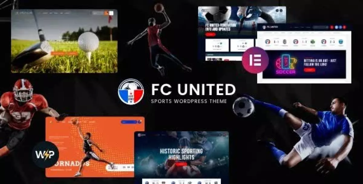 FC United | Football, Soccer &#038; Sports WordPress Theme + RTL