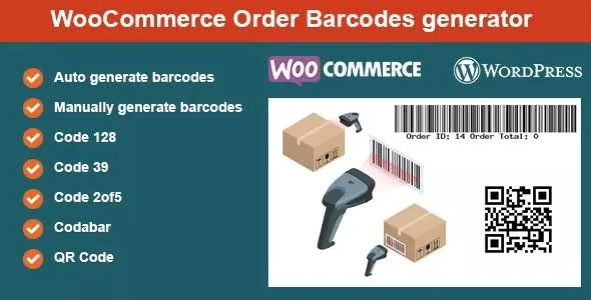 [WISH] WooCommerce Order Barcodes