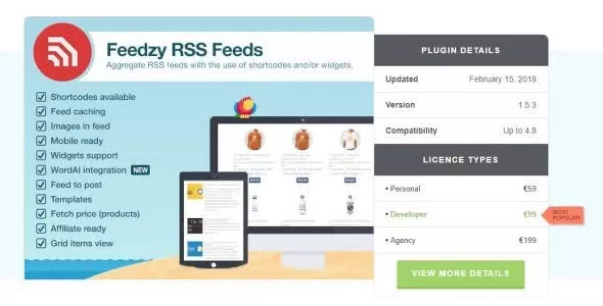 Feedzy RSS Feeds Premium  2.3.0