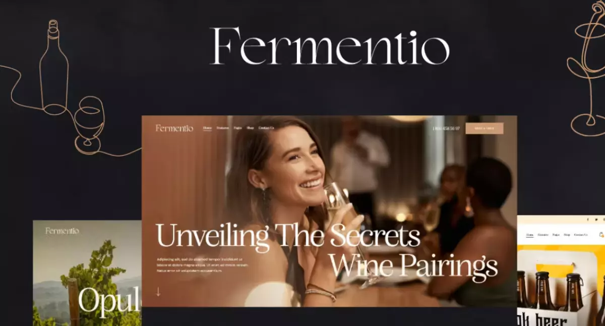 Fermentio - Brewery / Winery / Pub / Restaurant WordPress Theme