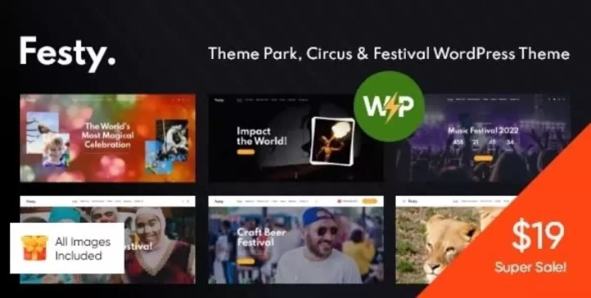 Festy - Theme Park, Circus & Festival WordPress Theme 1.0