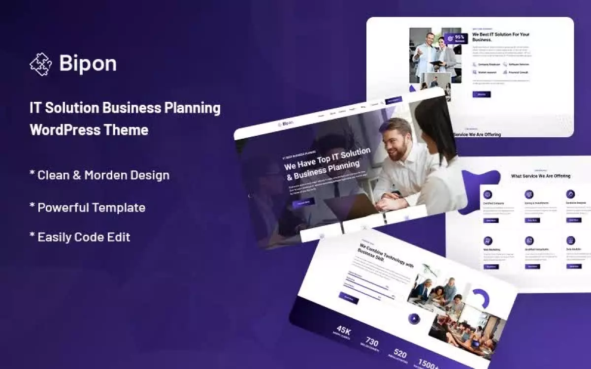 Bipon - IT Solution & Business Planning WordPress Theme