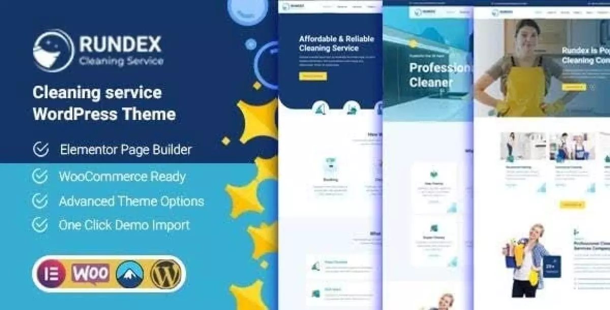 [WISH] Rundex - Cleaning Services WordPress