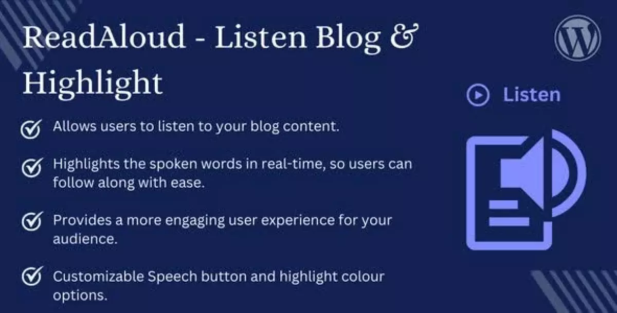 [WISH] ReadAloud - Listen Blog & Highlight for