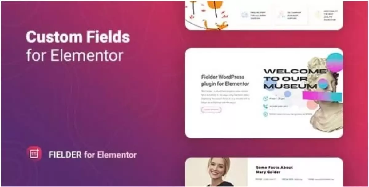 Fielder – WordPress Custom Fields for Elementor